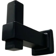 System Banyo Aksesuarları Q-Lıne Askılık Siyah Renk 60X73X36 mm
