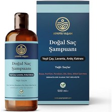 Royal Rain Store Çay Lavanta Ardıç Katranı Özlü Yağlı Saçlar Için Besleyici ve Onarıcı Şampuan 500 ml