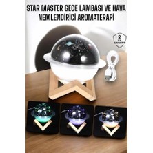 Astraltech Aromaterapi Hava Nemlendirici Masa ve Gece Lambası