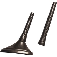 Dreamcar Süs Anten Çift Çubuklu Yapışkanlı Koyu Gri 8030501