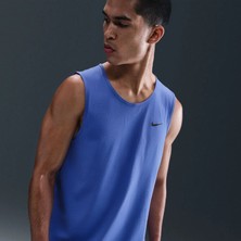 Nike DV9841 411 Nıke Dri-Fıt Hyverse Tank Erkek Mavi Spor Atlet
