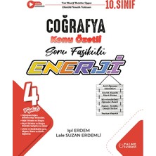 Palme 10.sınıf Enerji Coğrafya Konu Özetli Soru Fasikülleri (4 Fasikül)