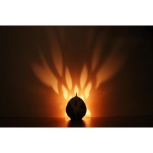 %100 El Yapımı  Dekoratif Seramik Tavuk Mumluk 14X11 cm (Adet)