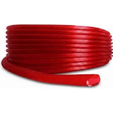 Sertsan Silikonlu Bahçe Hortumu 5/8 Kırmızı Renk 15 Metre