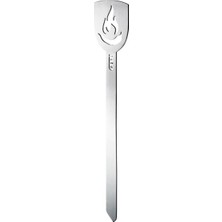 Gefu Torro 2'li Hamburger Şişleri Kurukafa/alev Paslanmaz Çelik 19 cm