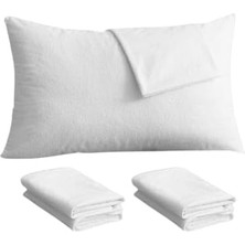 Royal Rain Store Pamukkale Alez Su Sıvı Geçirmez Yastık Alezi 2' LI%100 Pamuk 50X70