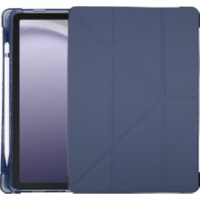 Mopal S10 Fe Plus 13.1 Uyumlu Standlı Smart Tablet Kılıfı & Kapaklı - Kalem Bölmeli