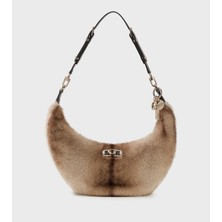 Guess Mavis Suni Kürk Hobo Kadın Omuz Çantası HWFG9674020