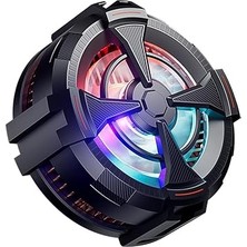 Royal Rain Store Cep Telefonu Soğutucu Fan Rgb Radyatör Soğutucu, Oyun Için Soğutma Fanı, Kablolu, IPhone 12,13 ve 14 Serisi ile Uyumlu Magsafe, Akıllı Telefon/tablet Için