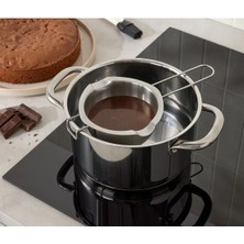 Paslanmaz Çelik Benmari Kabı, Sağlıklı Pişirme, Dayanıklı ve Şık Tasarım