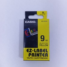 Casio Des Casıo Xr-9yw1 (Yellow-Black) Etiket Makinesi Kartuşu
