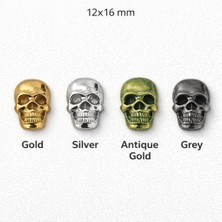 Klassiqe® Metal Kafatası Hotfix – Ütüyle Yapışan