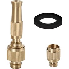 Royal Rain Store Basınçlı Bahçe Hortumu Başlığı, Ayarlanabilir Metal Püskürtme Ucu, Araç Yıkama ve Sulama Için