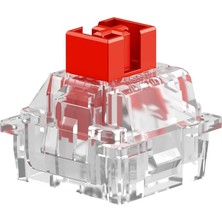 Royal Rain Store Oyun - Mekanik Oyun Klavyeleri Için Fox Lineer Manyetik Hall Efekt Anahtarları (36 Adet), Oyun Için Sessiz Kırmızı Anahtarlar, He Hotswap Klavyeler Için Manyetik Anahtarlar, Arkadan