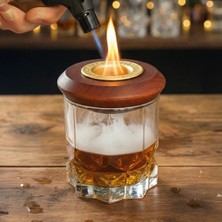 Unchained Workshop Viski Tütsüleme Seti / Kokteyl Tütsüleme Kiti / 8 Parça Kahve Tütsüleme Seti