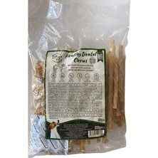 Natura Pet Healty Dental Chews 13 cm Beyaz Burgu Kemik 100'lü 550 gr Doğal ve Yüksek Proteinli Köpek Ödülü