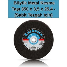 Kl Home Büyük Metal Kesme Taşı 350 x 3,5 x 25,4 -(Sabit Tezgah Için)