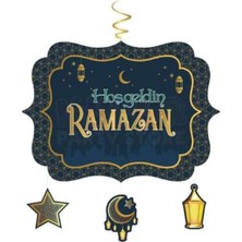 Party World Ramazan Süsü, Asmalı Tavan Süsü, Hoşgeldin Ramazan Dekorasyonu