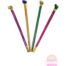 Party World Yılanlı Düdük Uzun – 30 cm – 4 Parça (Kaynana Dili)