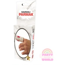 Party World Sargılı Parmak – Gerçekçi Şaka Malzemesi (1 Adet)