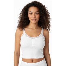 Ypc Tekstil Kaşkorse Büstiyer Pedli Askılı Dantelli