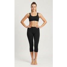 Ypc Tekstil Modal Pamuklu Kapri Tayt (Diz Altı)