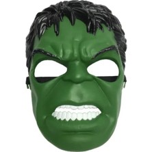 Party World Çocuk Plastik Kahraman Maskeleri – Örümcek Adam, Hulk, Batman, Shrek, Ninja Kaplumbağalar