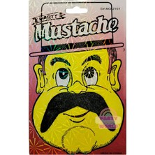 Party World Takma Bıyık – Yapışkanlı – Siyah – 1 Adet (Model Seçenekli)