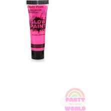 Party World Glow Yüz Boyası – Neon Işıltılı Eğlencelerin Vazgeçilmezi!