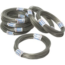 Dayanıklı Çelik Çamaşır Ipi, 10 Metre, 12 Adet Paket