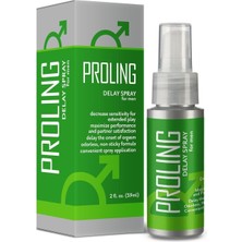 Proling Erkeklere Özel Sprey - 1 Adet Renksiz (Eski Proloonging Sprey) Kokusuz Stop Spray