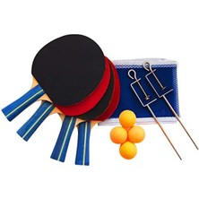 MarkEntegra Çok Renkli Unisex Masa Tenisi Raket Seti - Tek Beden