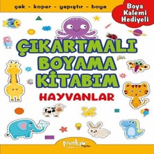 Çıkartmalı Boyama Hayvanlar