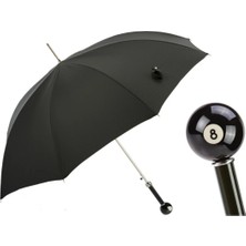 Pasotti Bilardo Havuzu 8 Top Siyah Unisex Otomatik Şemsiye 95 cm