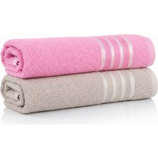 Asev Tekstil 2lı 70X140 Banyo Havlusu