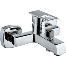 Sca Trento Kare Gri Detay Lüx Banyo Duş Bataryası