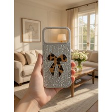 KumOziShop iPhone 17 Promax Uyumlu Fiyonklu Taşlı Kılıf