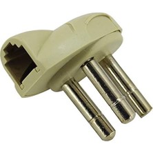 Royal Rain Store Lü Telefon Fişi, Ita Adaptör, Mini 3'lü Telefon Fişi