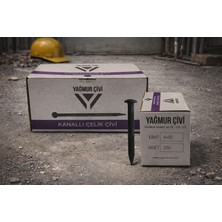 Yağmur Çivi Kanallı Beton Çivisi