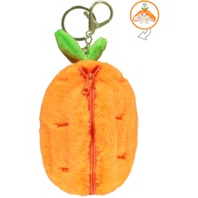 Can Oyuncak Peluş Çilek Anahtarlık - Turuncu Standart