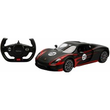 Sunman Oyuncak 1:14 Uzaktan Kumandalı Porsche 918 Spyder Weissach Işıklı Araba - Kırmızı Standart