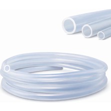 Sürmene 20 Metre Şeffaf Terazi Hortumu – 8 mm Çap, Termosifon ve Otomobil Kapı Fitili Uyumlu