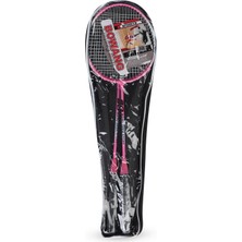 Oydaş Oyuncak Çantalı Bagminton Raket - Pembe Standart
