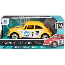 Can Oyuncak Uzaktan Kumandalı Şarjlı Araba - Sarı Standart