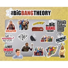Royal Rain Store Big Bang Theory Laptop Notebook Tablet Sticker Seti