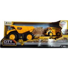 Asya Oyuncak Asya 06834-998-51D  Kutulu Pilli Iş Makinesi