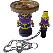 JOVO Nargile Marvel Lüle-Sipsi Set