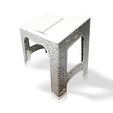 Royal Rain Store Işlemeli Ayaklı Desenli Kuran Mushaf Tablet Bilgisayar Incil Tevrt Nota Sehpası Rahlesi Masası