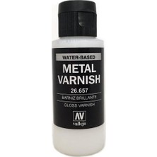 Vallejo 26657 60 ml. Parlak Metal Vernik