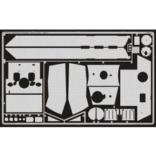 Eduard 35978 1/35 Ölçek, Zimmerit Panther Ausf.A Late For